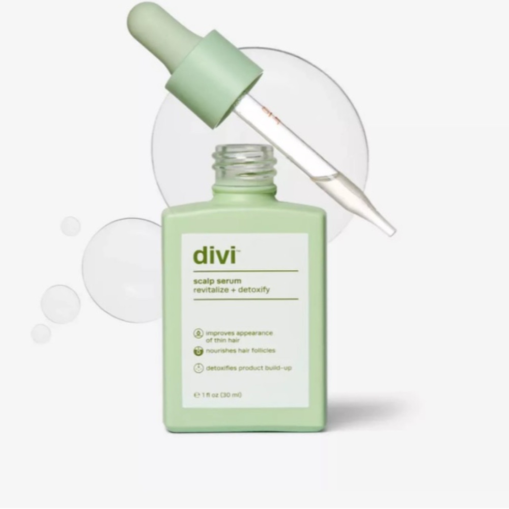 NIB Divi Scalp Serum detoxifying grow hair sealed $48 new